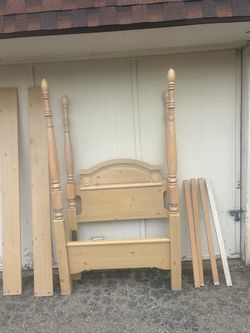 Twin bed frame