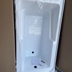 Swiss Madison Claire 60″ X 32″ Left-Hand Drain Drain Alcove Tub With Corner Apron