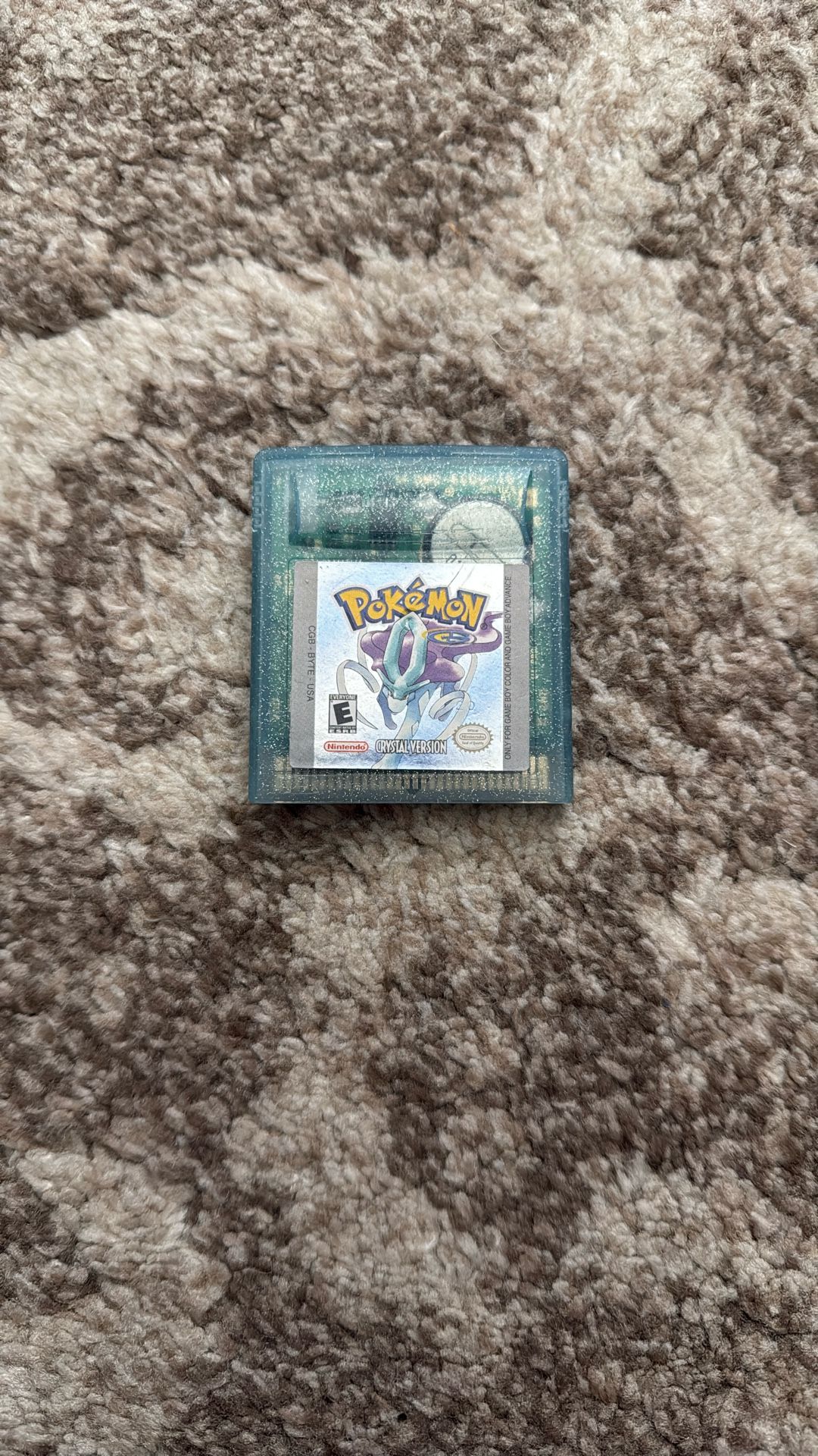 Pokemon Crystal For Gameboy Color