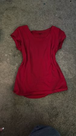 Women’s Slightly Fitting Red Tee- Size Small