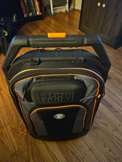 Klein backpack with wheels. New.