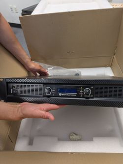 2 channel 7000 W peak rack mount amplifier for speakers