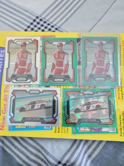 Nascar Kasey Kahne Panini Prizm Cards