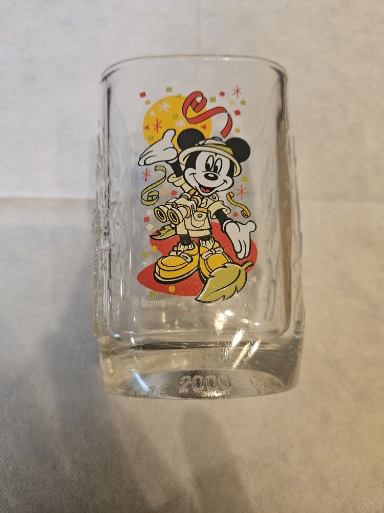 Disney Glass McDonald Animal Kingdom 2000