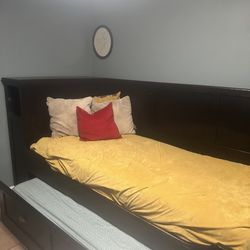 Solid Wood Bed