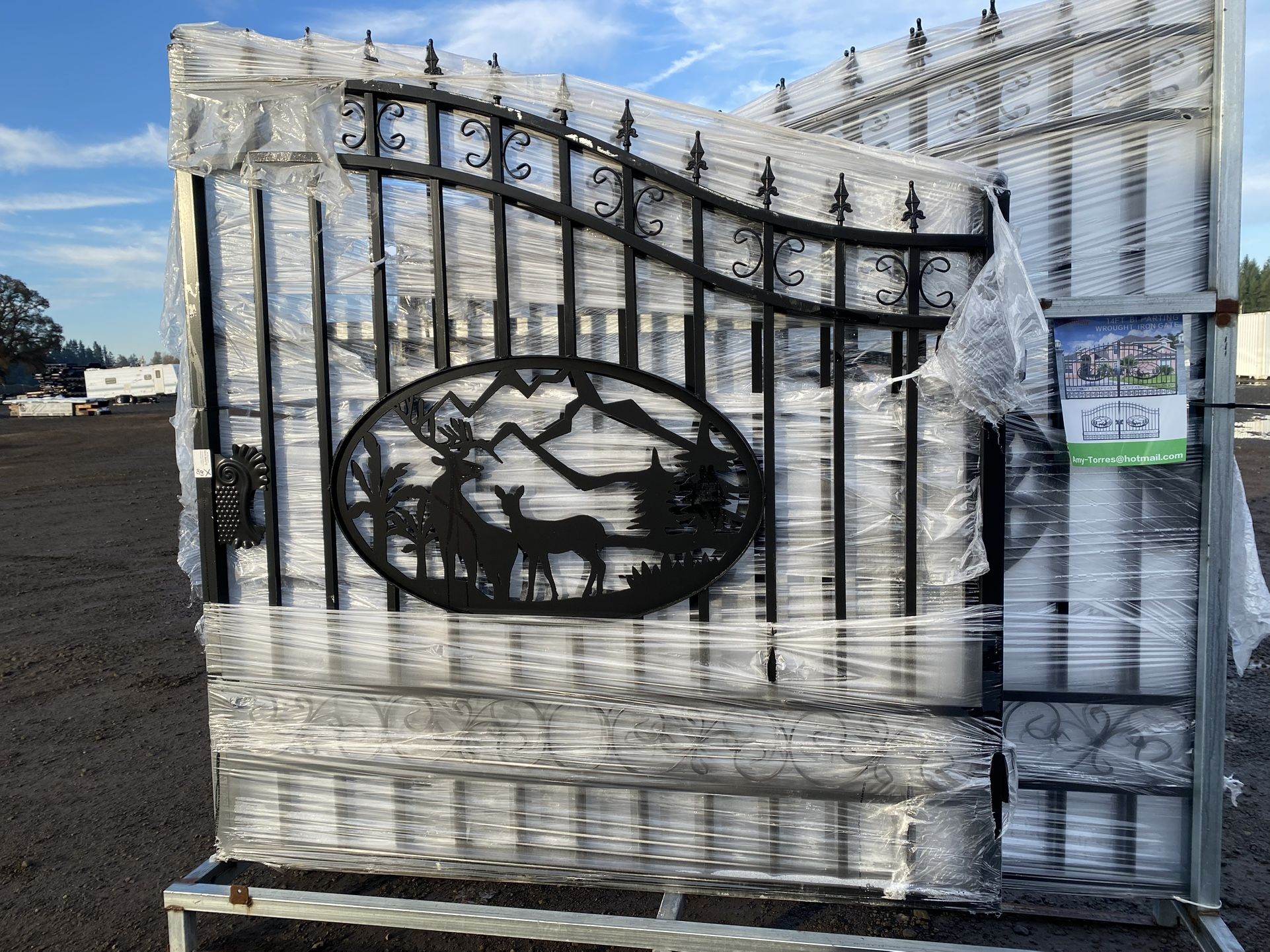 • ✨ Heavy-Duty Steel Driveway Gates & Fence Panels – Durable & Strong