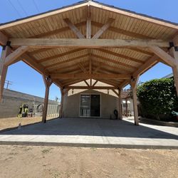 Wood Tejavan Pergola 