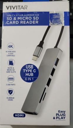Sd & Micro SD Card Reader Type C