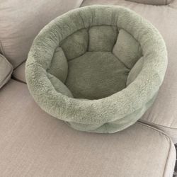 Small Sage Dog Bed