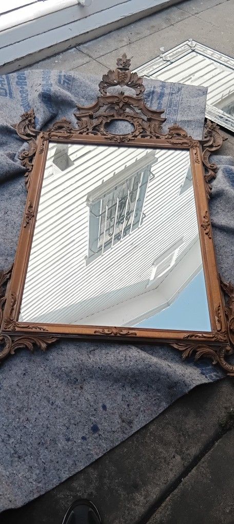 Vintage Antique Mirror 