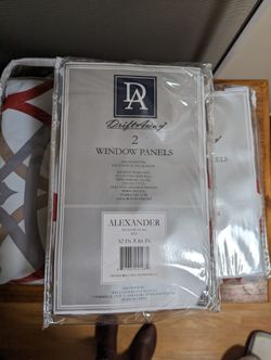 DriftAway Alexander Spiral Geo 52 X 84 Inch Curtain Panels