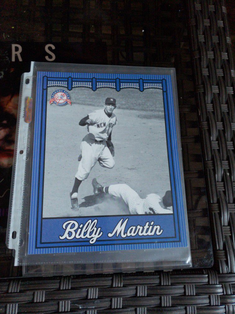 Billy Martin Collector's Series 