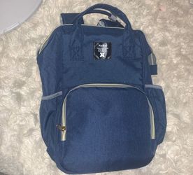 Navy Blue Diaper Bag