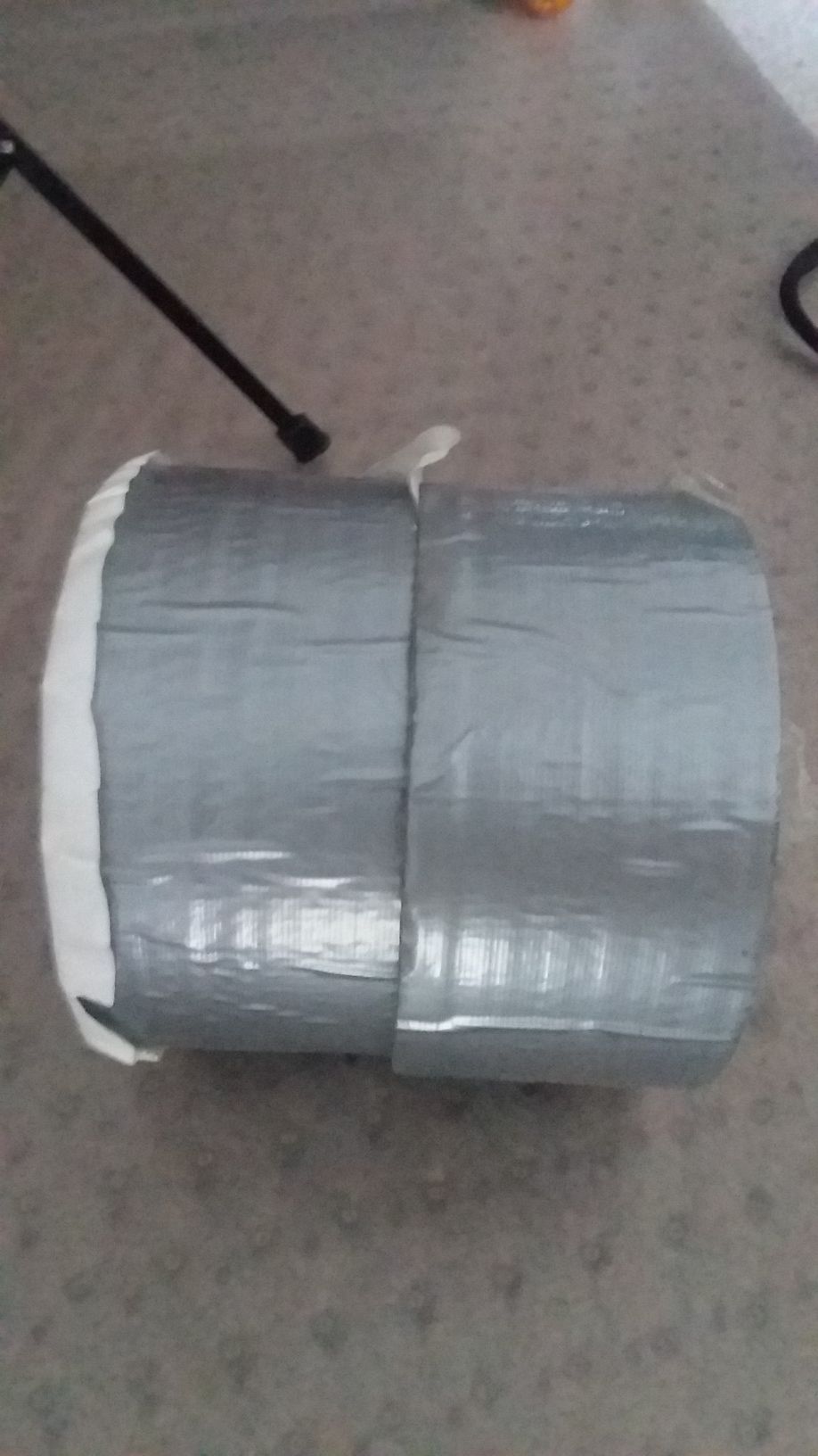 Two thick rolls of duck tape.