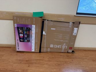 32” TV with mounting hardware
