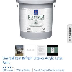 5 Gal Sherwin-Williams Rain Refresh Paint