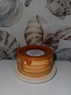 Pancake 3-wick candle holder