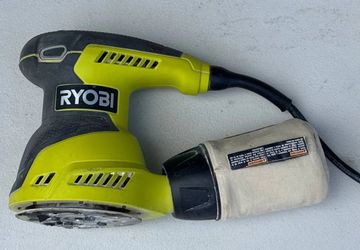 Ryobi RS290G Random Orbital Sander 120V w/ Dust Bag Tested Works25
