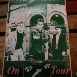 The Smiths On Tour 33x23 Poster