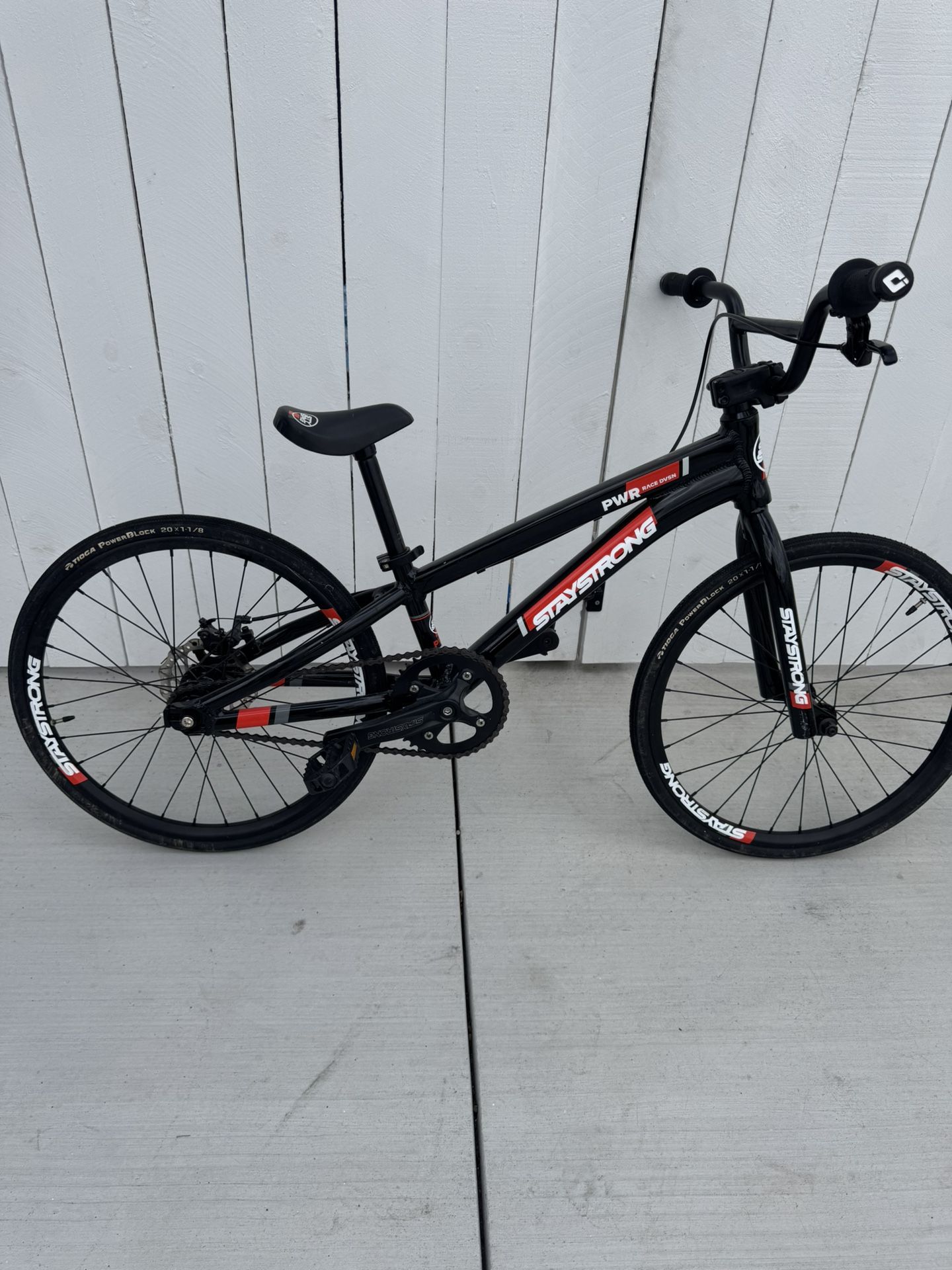 Stay Strong PWR Jr Race BMX Bike