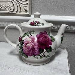 Decorative Floral Teapot