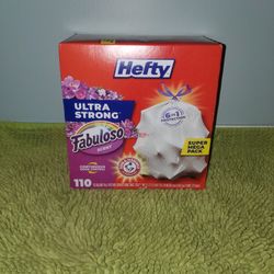 Box 110 Trash Bags 13 Gallons