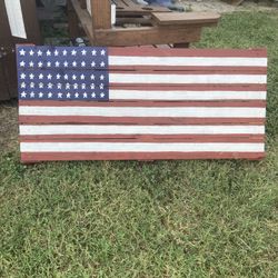Wooden American Flag ( Just Built )