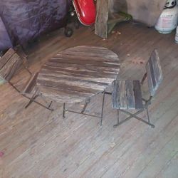 Heavy Duty Table And Chair