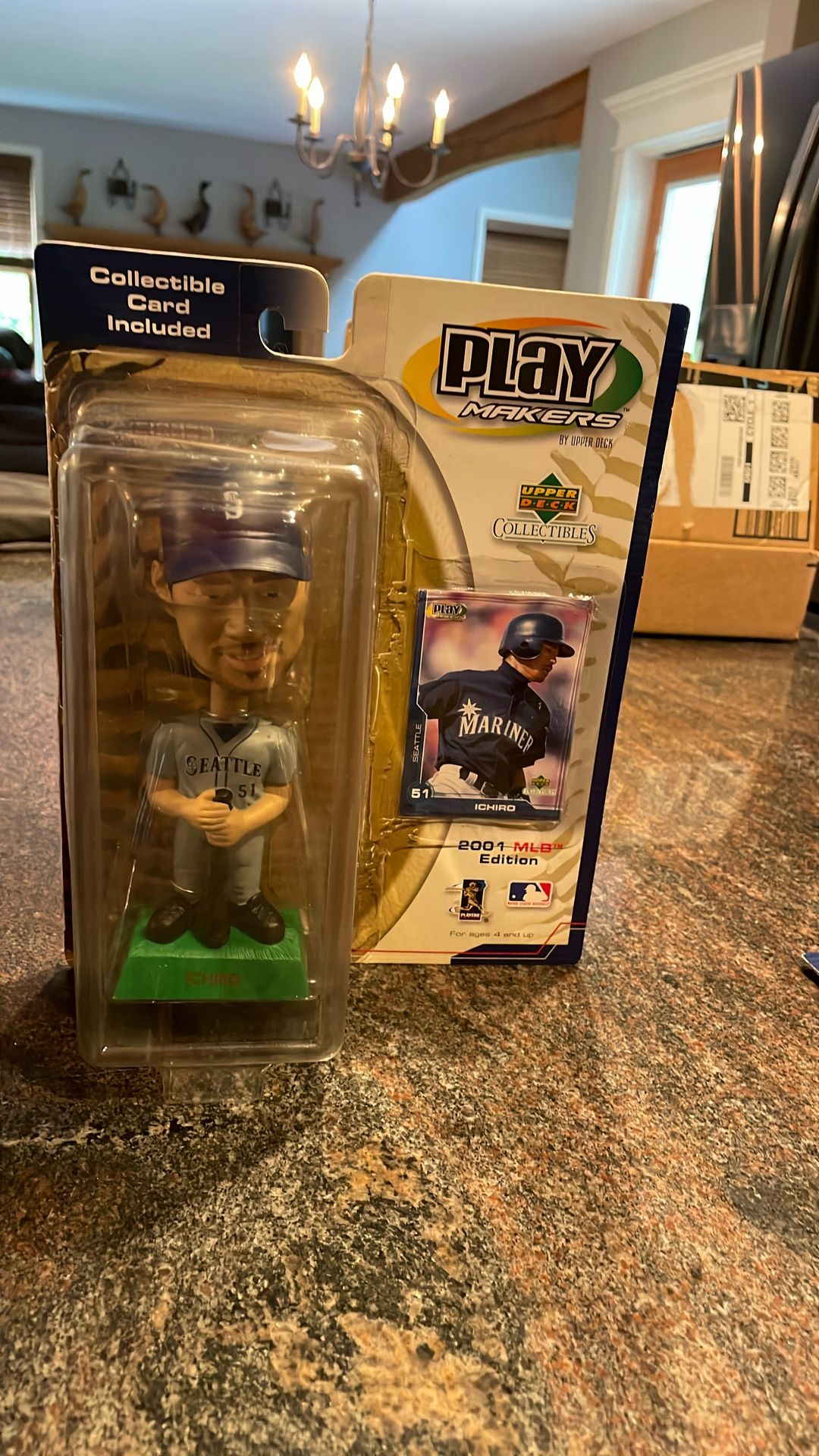 3 New In Box Bobbleheads 2001 Play Makers