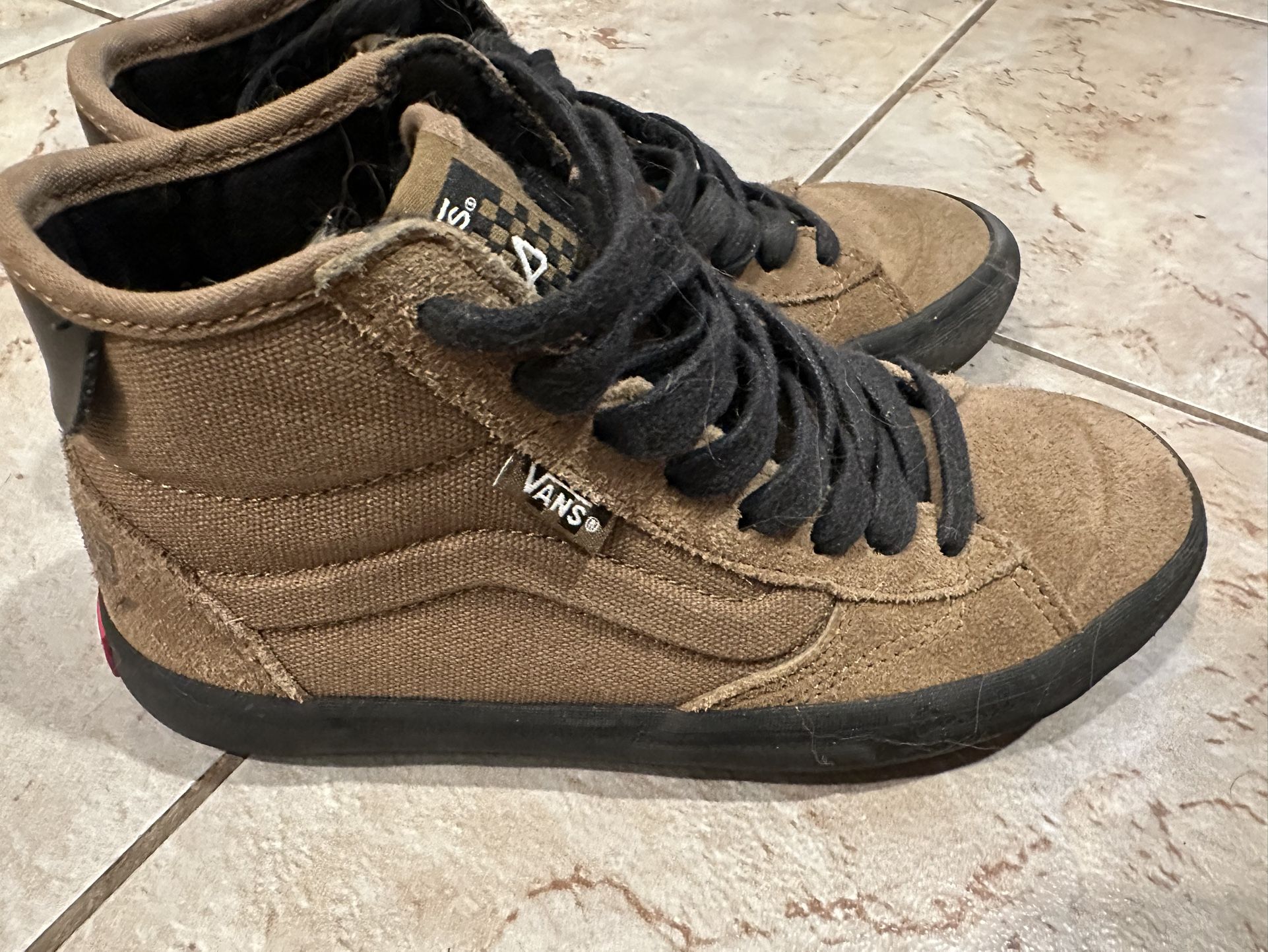 Boys Size 3.5 Vans