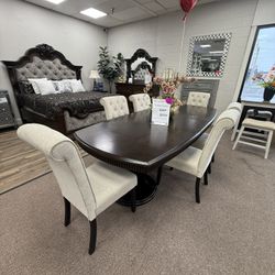 7 Pc Dining Table 