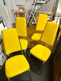 4 Vintage Dining Chairs