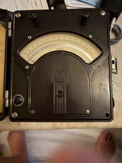 Westinghouse Vintage Analog Voltmeter