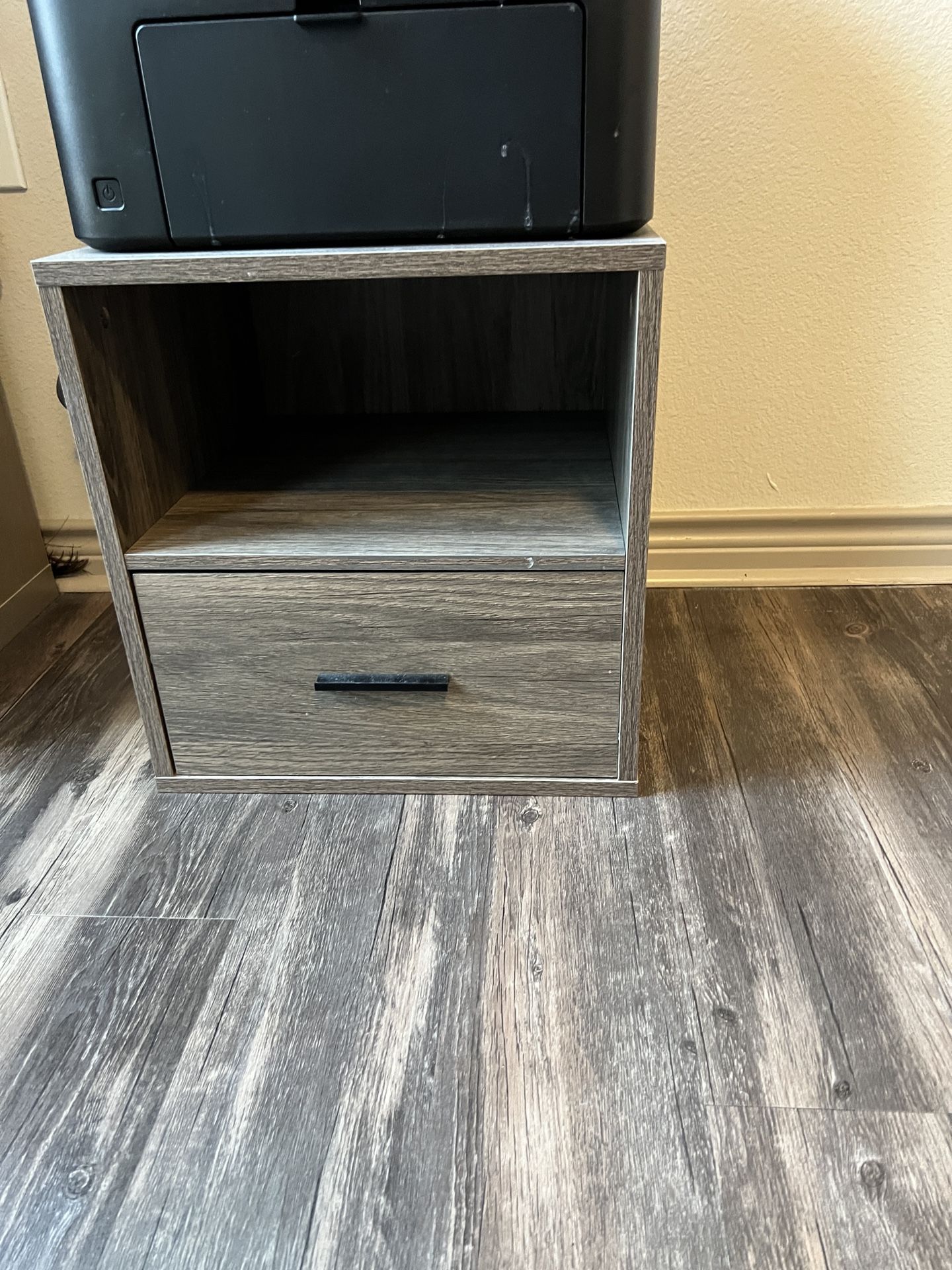Modern 1 Drawer Nightstand (Location: Little Elm)!