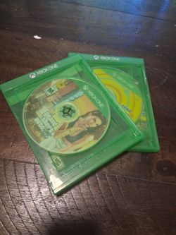 Xbox 1 GTA 5,Minecraft, Sonic mania