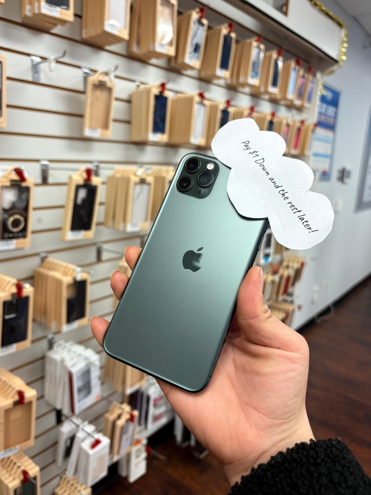 ๐จ iPhone 11 Pro Max for Just $219 โ Save $880! $1 to Take It Home + Up to 6-Month Warranty
