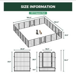FXW Rollick Dog Playpen /  Fencing