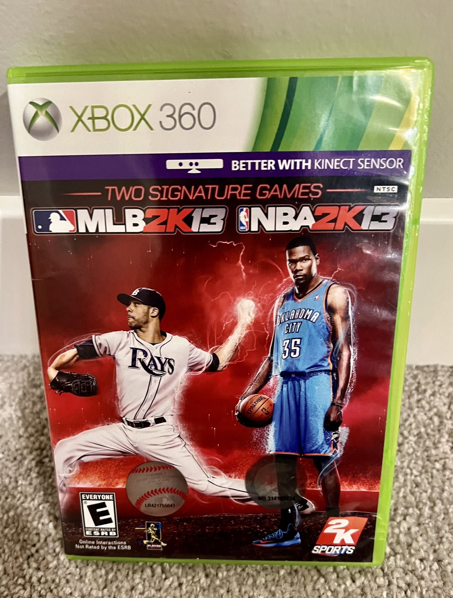 MLB 2K13/NBA 2K13 Combo Pack Microsoft *Xbox 360* 2013 - Used Game