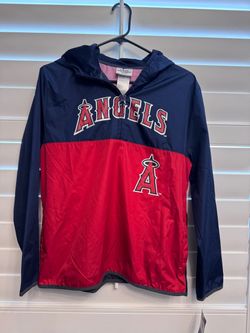Brand New - Los Angeles Angels Hooded Windbreaker- Youth Size Medium (10-12)