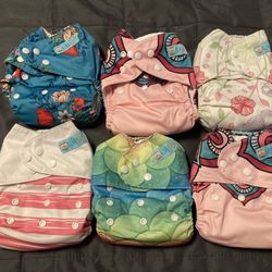 Cloth Diapers And Inserts Lot#6