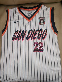 Padres city connect white w pinstripes