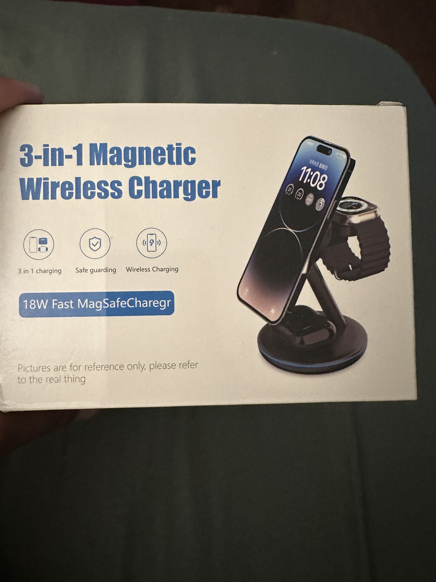 3-in-1 Magnetic Wireless Charger 