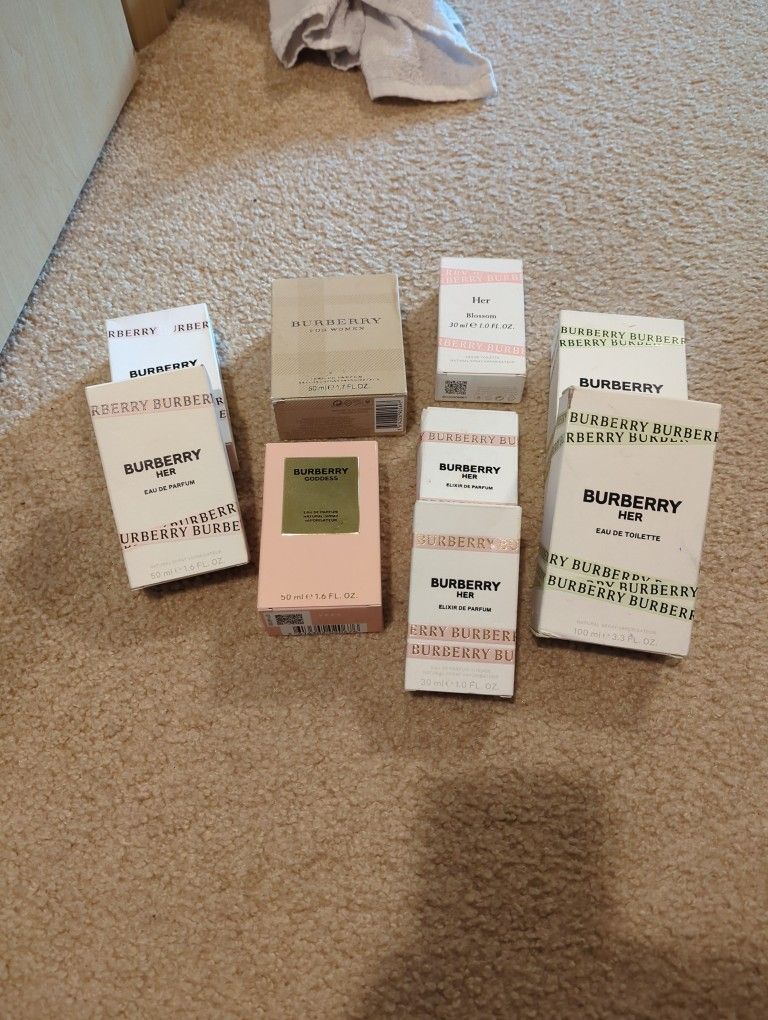 BURBERRY ASSORTED PERFUMES