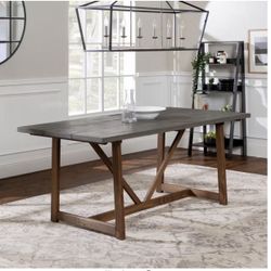 7 Piece Dining Set -4 Chairs & Bench