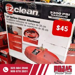 EZClean 15" Surface Cleaner Attachment 3300PSI Max 