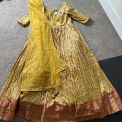 Indian floor length gown