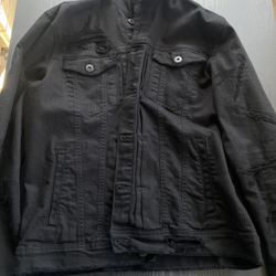 Distressed Jean Jacket