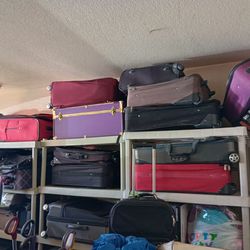small and medium suitcases 30 each