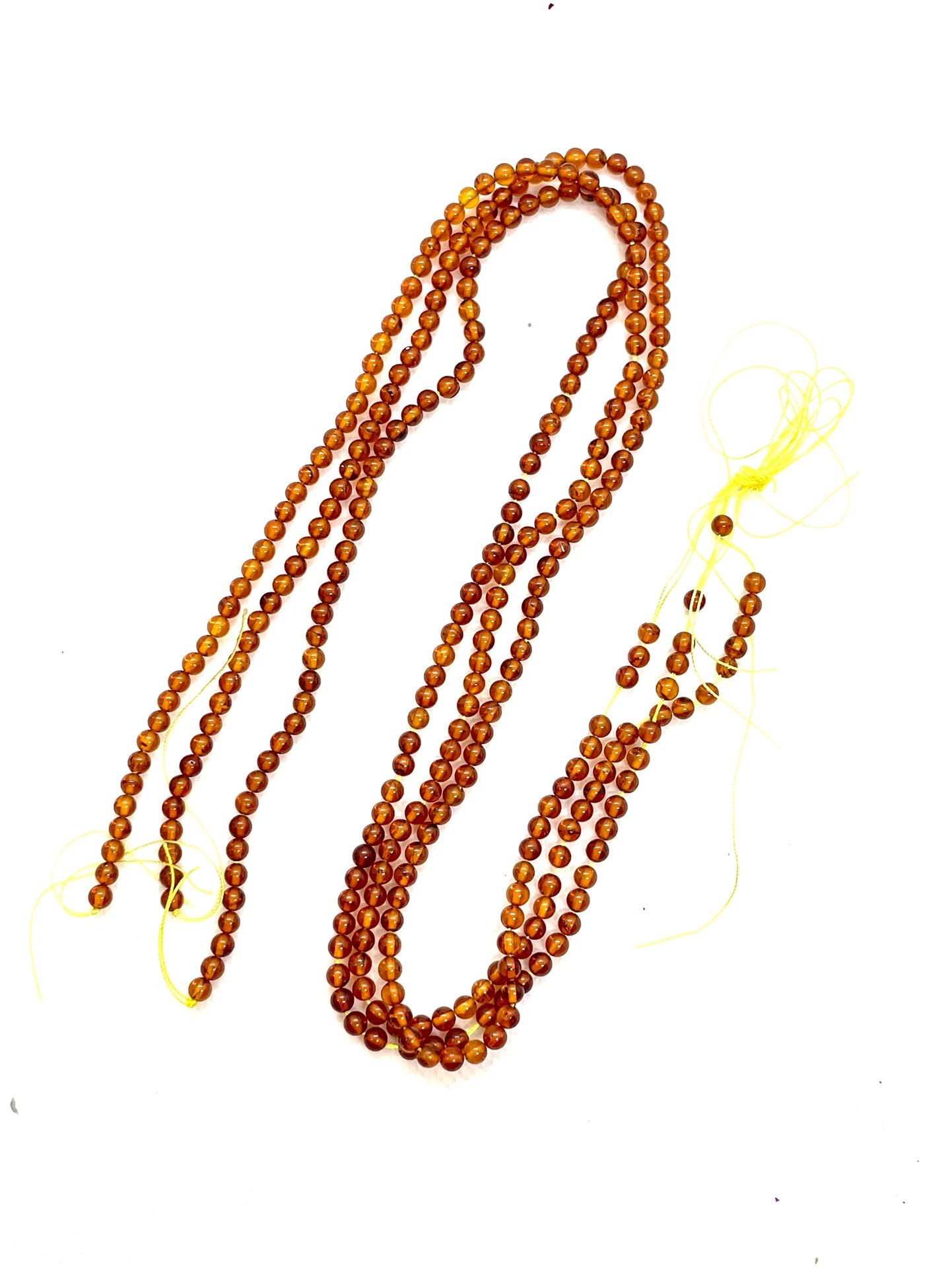 Strand Of 4mm Baltic Amber Beads
