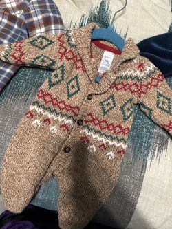 Newborn Sweater Onsie
